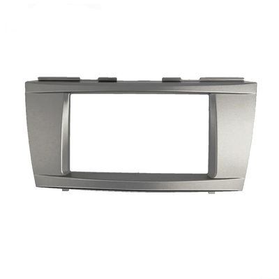 YSMDCYYSM Double Din Fascia Compatible with Camry Radio DVD Stereo Panel Dash Mounting Installation Trim Kit Face Frame Bezel Frame Panel(202x102mm)