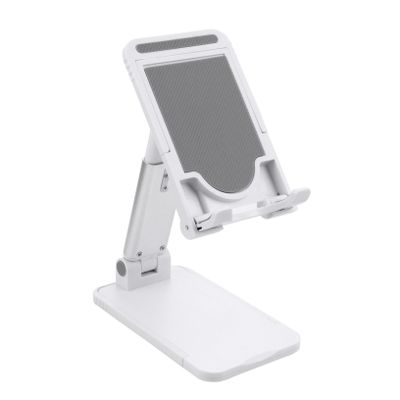 Angoily Adjustable Foldable Tablet and Phone Holder Bracket for Desk Rotation for Gaming Video Watching and Reading Compact Design for
