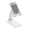 Angoily Adjustable Foldable Tablet and Phone Holder Bracket for Desk Rotation for Gaming Video Watching and Reading Compact Design for view 1
