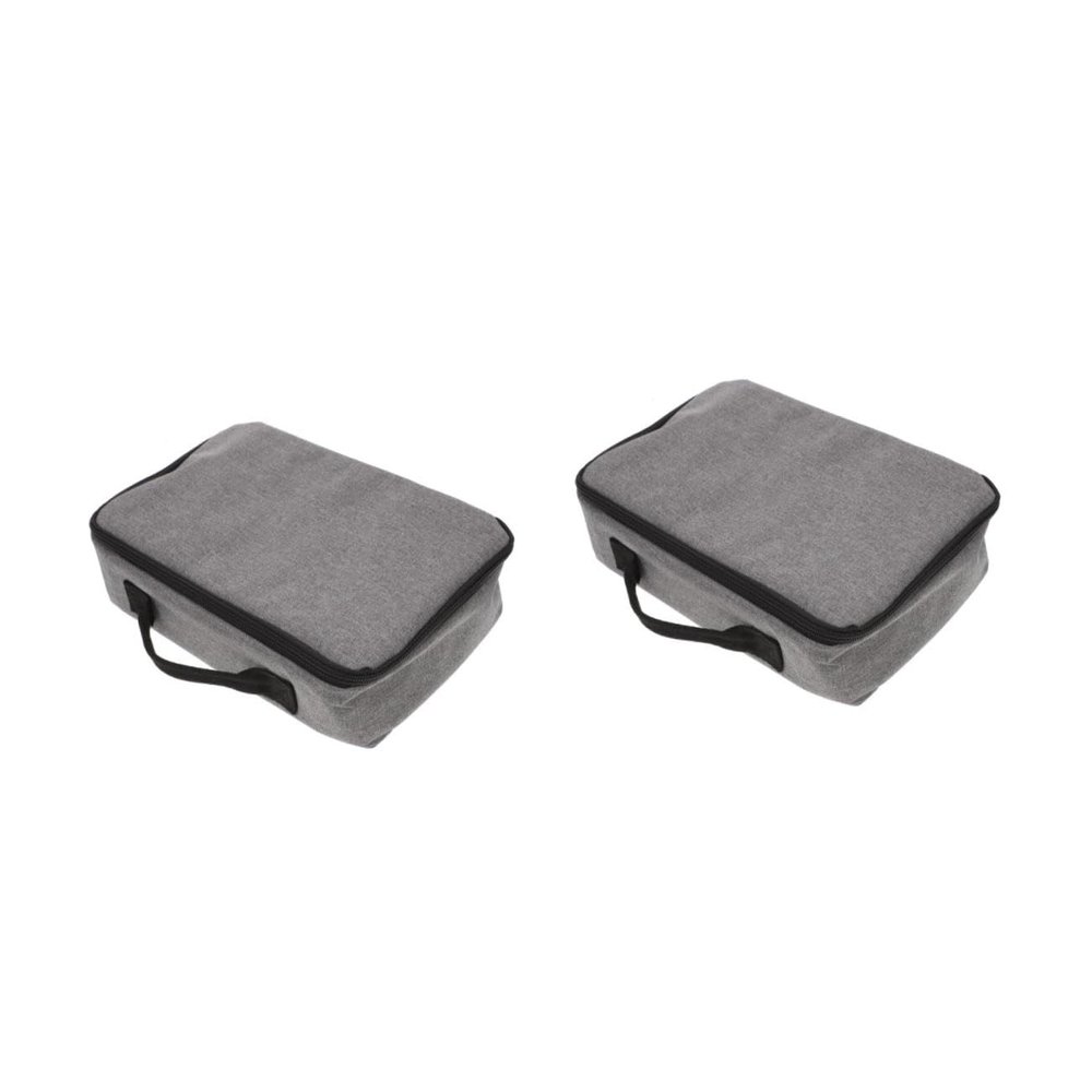 STOBOK 2pcs Travel-friendly Photo Bag Holder Handbag Storage Organizer Duffle Bag Carry Projector Photo Carrying Case Travel Open Zipper for Printer