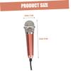 GALPADA Miniature Microphone for Phone and Tablet Handheld Singing Mic Noise Reduction Compact USB Recording Microphone for Vlogging and Voice view 2