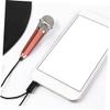 GALPADA Miniature Microphone for Phone and Tablet Handheld Singing Mic Noise Reduction Compact USB Recording Microphone for Vlogging and Voice view 3