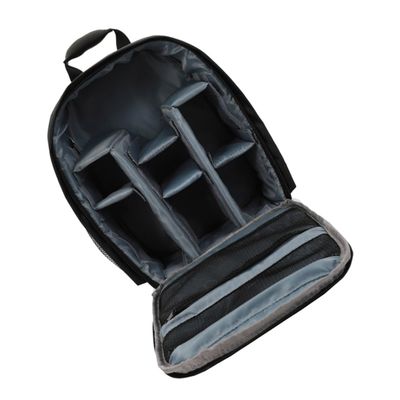 NUOBESTY 1pc Camera Backpack Shockproof Sponge Shoulder Straps Tripod Side Pocket Organizer for and Accessories Digital Photography Bag