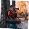 SHINEOFI Portable Tripod Carrying Case for Photography Lightweight Storage Bag for Tripods and Light Stands Unisex Design for Outdoor Use Black Organizer view 3