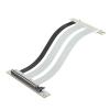 WEISUYUUS pieceIE5.0 X16 Risers Cable for Graphics, Highly Speed Flexible GPU Extender Risers Cable Extension 90Degree Angles 64GB/s view 4