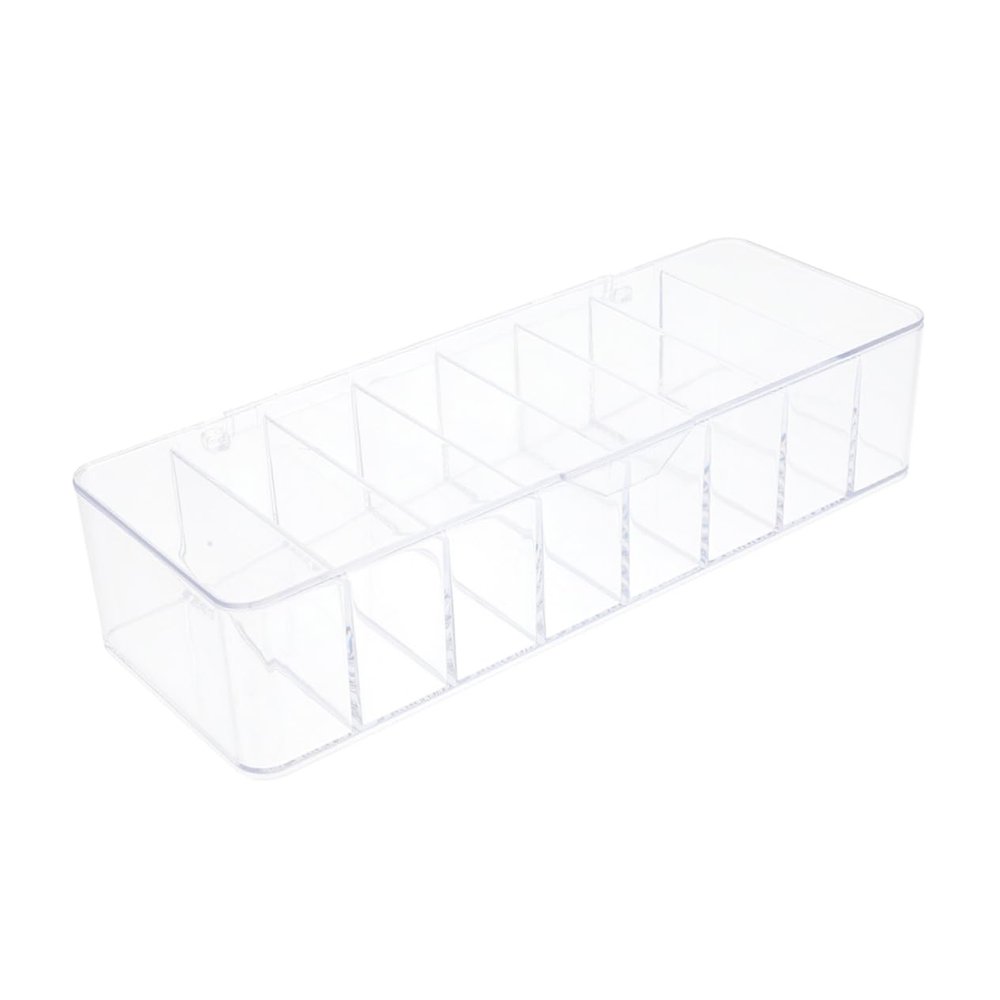 DIYEAH Cable Organizer Box with Lid Compartment Cord Organizer for and Tidy Homes for Cables and Accessories