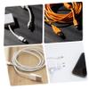 DIYEAH Travel Organizer Bag Multi Zippered Cord Case Compact Electronics Storage for Outdoor Accessories Upgrade Version Mysterious view 3