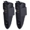 2 Pcs Walkie Talkie 7 Pin to 2 Pin Headset Adapter, Compatible with GP140 GP320 GP328 GP329 GP338, for HT750 HT1250 HT1550, with Dust Cover, Small Size for Easy Carry view 1