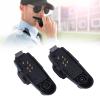 2 Pcs Walkie Talkie 7 Pin to 2 Pin Headset Adapter, Compatible with GP140 GP320 GP328 GP329 GP338, for HT750 HT1250 HT1550, with Dust Cover, Small Size for Easy Carry view 3