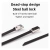 100 Pcs Stainless Steel Coated Locking Metal Cable Ties, Zipper Exhaust Multi-Purpose(4.6x350mm) view 3