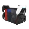 BOLOUY Organizers Station For Gaming Controller Game Disks Storage Tower Dock Rack Multifunction Organizers Stand view 2