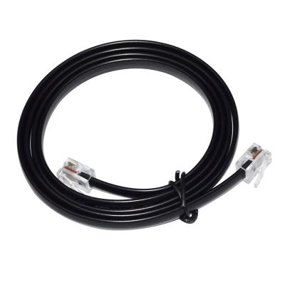 EFQSTKX Compatible AUTOGUIDER Cable ST4 RJ11-6P6C KABLE for ZWO Planetary Camera to Astronomical Telescope Equatorial Mount(3 metres)