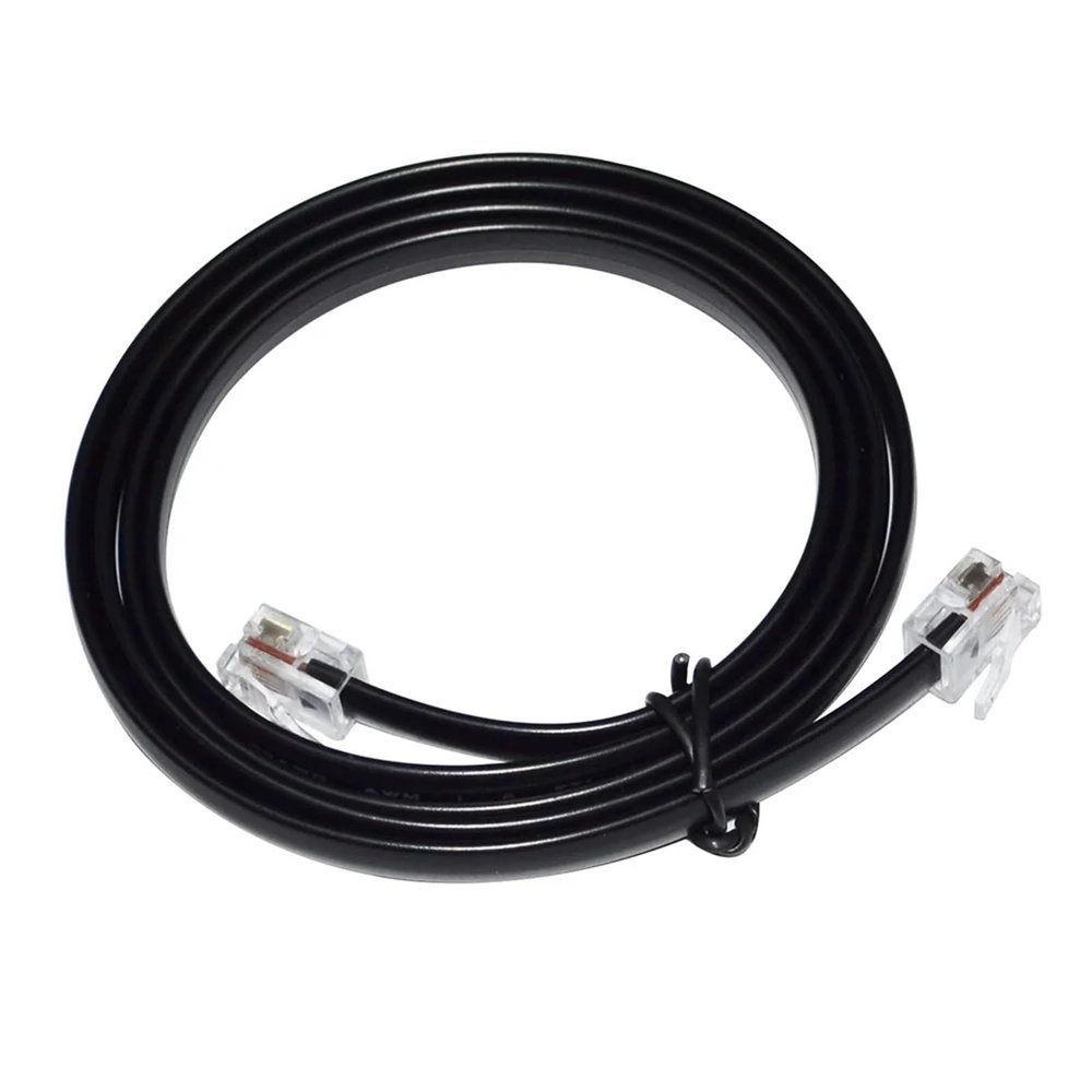 EFQSTKX Compatible AUTOGUIDER Cable ST4 RJ11-6P6C KABLE for ZWO Planetary Camera to Astronomical Telescope Equatorial Mount(3 metres)