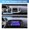 10.2 Inch Car Stereo Radio for Jeep Compass 2017-2020 Touchscreen with Wireless CarPlay Android Auto,[4GRAM 32GROM] Android 13 Player Radio with Bluetooth,5GWiFi,SWC,Mirror Link, GPS view 2