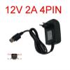 12V 2A 4PIN Power Adapter Power Adapter Charger 100V~240V, 50~60Hz(US) view 2