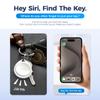 2 Pack Bluetooth Tracker Pair with A-pple Find My(i-OS Only) Intelligent Finder Item Locator Waterproof Tracking for Pet Wallet Backpack Dog Luggage view 4