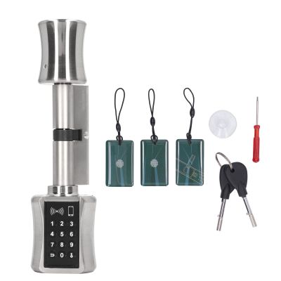 C001C TTLock Smart Cylinder Lock with Fingerprint, Password, Card, Keyless Electric Lock for Home, Hotel, Government Units