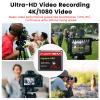 CF Card 256GB Memory Card High Speed UDMA Up to 160MB/s Camera Cards Designed for Photographers & Videographers,Support High-Speed Continuous Shooting or 4K Video Recording view 3