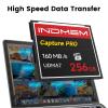 CF Card 256GB Memory Card High Speed UDMA Up to 160MB/s Camera Cards Designed for Photographers & Videographers,Support High-Speed Continuous Shooting or 4K Video Recording view 4