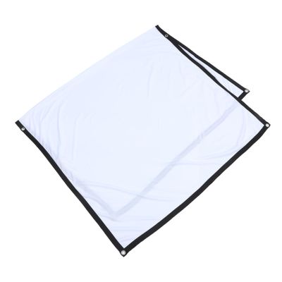 POPETPOP Retractable Outdoor Projector Screen Home Theater Movie Projector Screen