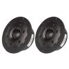 HIFIDIY LIVE 2PCS HiFi 4 inch Tweeter Speaker Unit 25-core Black Silk Membrane 8OHM 30W Home Film Treble Loudspeaker B1-102S view 1