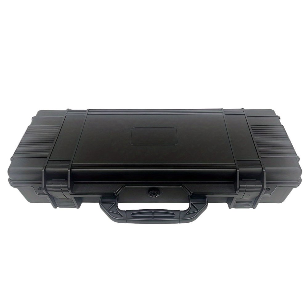 88JUNYh Waterproof Hard Case with Foam Waterproof Hard Shell PP Suitcase  Portable Shockproof Storage with Sponge(246x168x105mm)