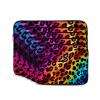 12 Inch Laptop Sleeve Bag Waterproof Shockproof Laptop Case Bag Rainbow Leopard Print Computer Skin Bags Lightweight Tablet Carrying Case view 2