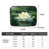 12 Inch Laptop Sleeve Bag Waterproof Shockproof Laptop Case Bag Lotus On Water Computer Skin Bags Lightweight Tablet Carrying Case view 4