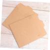 OUNONA 30pcs Kraft Paper Cd Dvd Sleeves Disc Paper Bag Kraft Cd Envelopes Simple Packaging view 2