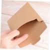 OUNONA 30pcs Kraft Paper Cd Dvd Sleeves Disc Paper Bag Kraft Cd Envelopes Simple Packaging view 4