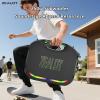250W RMS Bluetooth Speaker, 300W Peak Portable Speaker with Powerful Sound and Deep Bass, Multi-device Pairing, IPX6 Waterproof, 5.3 BT, 48000mAh Long Playtime for Party, Outdoor, Home, Travel (Black) view 4
