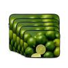 10 Inch Laptop Sleeve Bag Waterproof Shockproof Laptop Case Bag Fresh Green Lime Computer Skin Bags Lightweight Tablet Carrying Case view 2