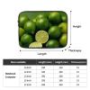 10 Inch Laptop Sleeve Bag Waterproof Shockproof Laptop Case Bag Fresh Green Lime Computer Skin Bags Lightweight Tablet Carrying Case view 4