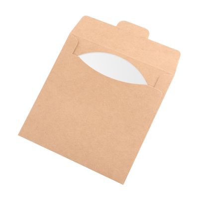 MAGICLULU 30pcs Eco-friendly Kraft Paper Cd Dvd Case Kraft Paper Bags for Cd Covers Dvd Disc Storage Easy to Use Envelopes