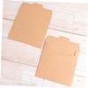 MAGICLULU 30pcs Eco-friendly Kraft Paper Cd Dvd Case Kraft Paper Bags for Cd Covers Dvd Disc Storage Easy to Use Envelopes view 2