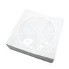 KALLORY 100 Pcs CD DVD Storage Bags Portable Paper Cases for Home and Travel White Self-Sealing CD Wallet Window for Easy Access and Organization view 1
