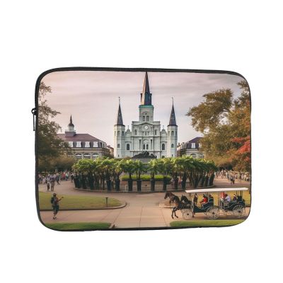 15 Inch Laptop Sleeve Bag Waterproof Shockproof Laptop Case Bag Jackson Square Computer Skin Bags Lightweight Tablet Carrying Case