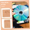 GANAZONO 10Pcs Paper CD Storage Bags CD Dvd Envelopes for Organizing Discs CD Dvd Packaging Easy Open for Home Office Use view 4