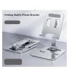 BCJDIEIV Universal Foldable Desk Holder Mount Stand Fit for Mobile Holder Fit for Tablet Desktop Holder(Black) view 3