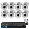 4COVR PoE PTZ Security Camera System 8 Channel, 8X 5MP IP PTZ Camera Two Way Audio, 280 Pan 90 Tilt 5X Optical Zoom, Smart Color Night Vision, Human Vehicle Detection, 4K NVR 2TB HDD, LY5XCP5M0808 view 1
