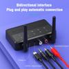 Szyafei Bluetooth 5.4 Receiver for Home Stereo,Low Latency HD Music Audio Bluetooth Adapter, Suitable for Speakers/Wired Speakers/Home Audio Music Streaming Stereo System, Supports AUX/RCA/USB view 2