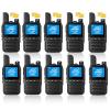 KAYOTOM Lifetime Free Unlimited Range Rapid Global Walkie Talkies PTT Push-to-Talk Over Cellular Nationwide 5000+ Miles POC 4G LTE Handheld Long Range Two Way Radio for Team Management (10Pack&SIM) view 1