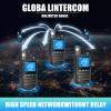 KAYOTOM Lifetime Free Unlimited Range Rapid Global Walkie Talkies PTT Push-to-Talk Over Cellular Nationwide 5000+ Miles POC 4G LTE Handheld Long Range Two Way Radio for Team Management (10Pack&SIM) view 3
