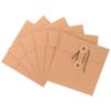 Uonlytech 10Pcs Paper CD Sleeves DVD Envelopes for Storage Protection Sturdy CD Holder for Organizing DVDs Paper Storage view 1