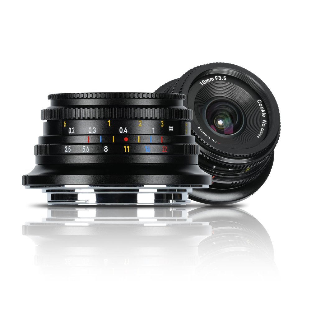 7artisans MF10mm F3.5 Wide-Angle Fixed Focus Pancake Lens APS-C Lens Mirrorless Cameras, Compatible for Fujifilm Fuji X-H/T/T30/S/E/A Series Fuji X-E2 Fuji X-T2