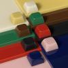 20Pcs Jades Jelly Keycap Mechanical Keyboards 1U XDA Height Not Print Keycap Set for MX Switches view 3