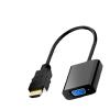 LINGQE HD 1080P HDMI-Compatible to Adapter Digital Analog HDMI-Compatible Male to Famale Cable Converter for PC Tablet(White) view 3