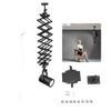 2M Photography Ceiling Rail System, Stretch Ceiling Light Mount Support Retractable Photograph Lighting Kit Stretch Ceiling Drop Pantograph w/Pulley Safety Rope, for Studio, 21.7-78.7 in Up to 22 LBS view 1