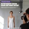 2M Photography Ceiling Rail System, Stretch Ceiling Light Mount Support Retractable Photograph Lighting Kit Stretch Ceiling Drop Pantograph w/Pulley Safety Rope, for Studio, 21.7-78.7 in Up to 22 LBS view 3