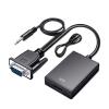 LINGQE Full HD to HDMI-Compatible Converter Adapter Cable 1080P with Output HD Adapter for PC to HDMI Projector view 2